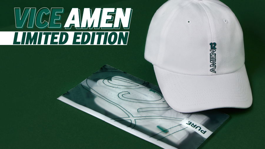 Vice release limited edition cap and glove with Masters design